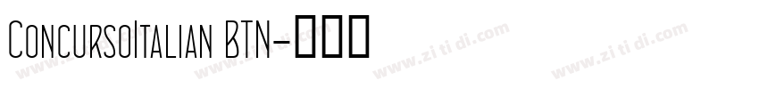 ConcursoItalian BTN字体转换